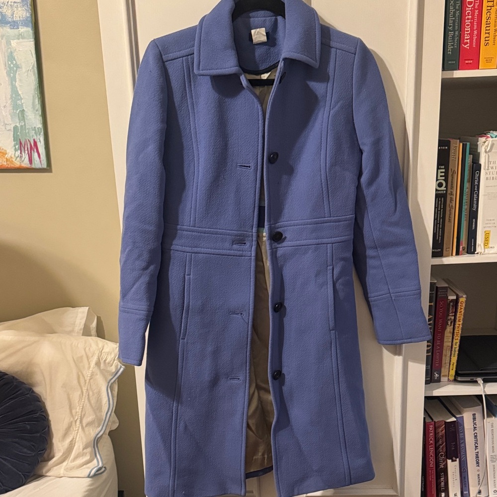 J. Crew Women's Lavender Trench Coat